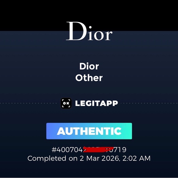 Dior Pink Floral Cosmetic Pouch - Picture 11 of 11